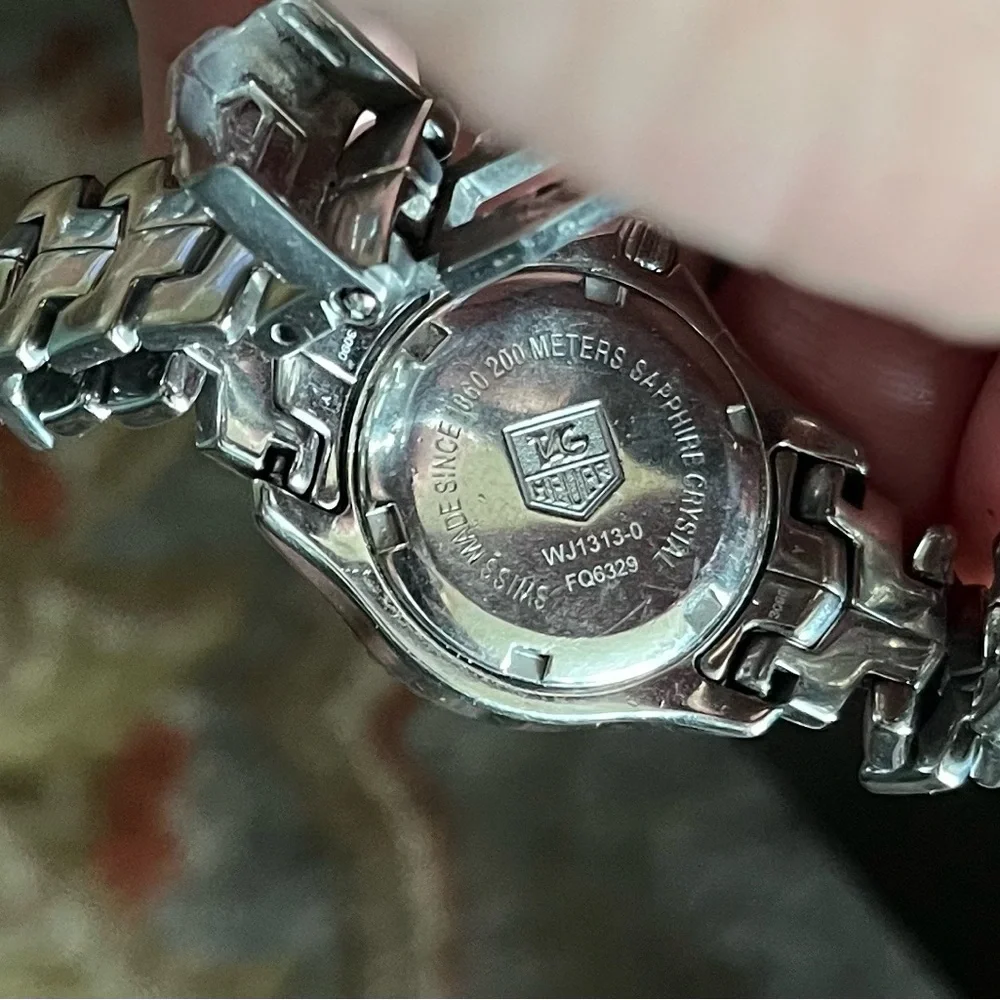 TAG Heuer Silver Link Smartwatch